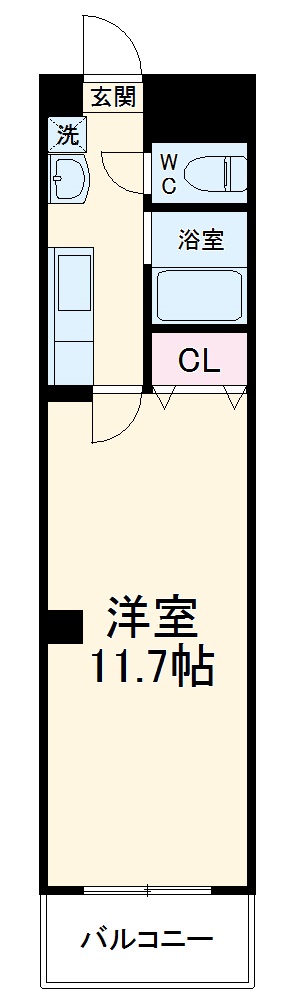 クィーンズ・Fの間取り
