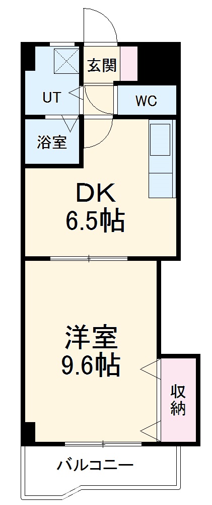 レジデンス黒龍の間取り