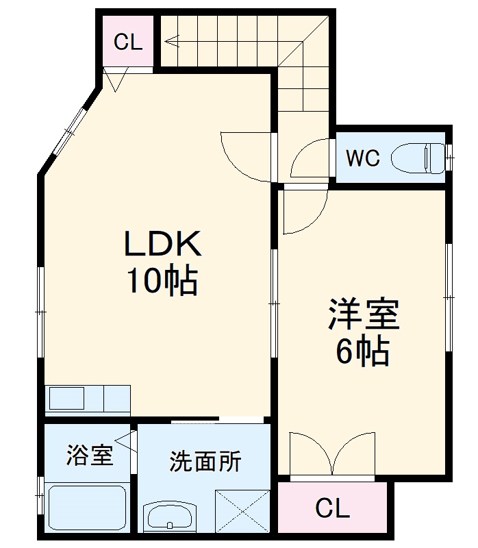アンリュレニティフの間取り