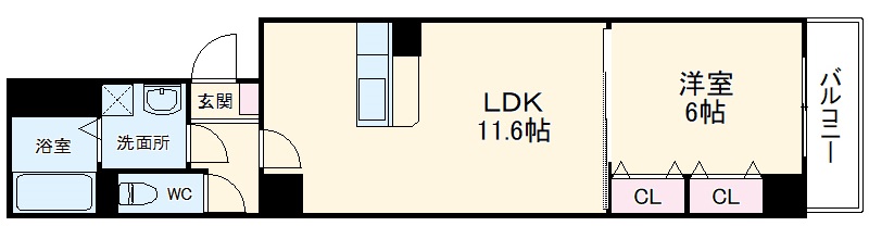 ウィステリアの間取り