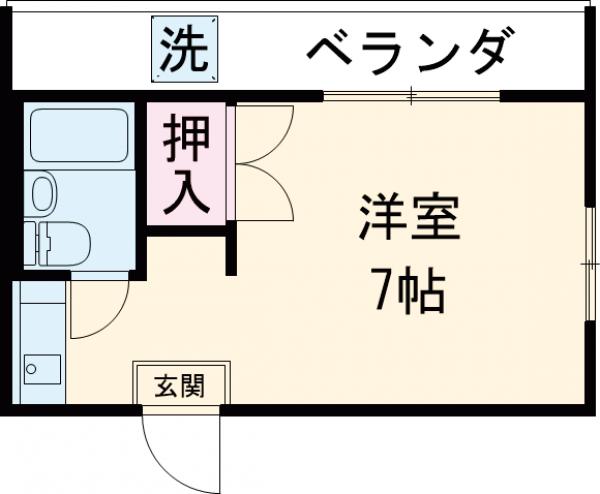 バルーンクラブ２の間取り