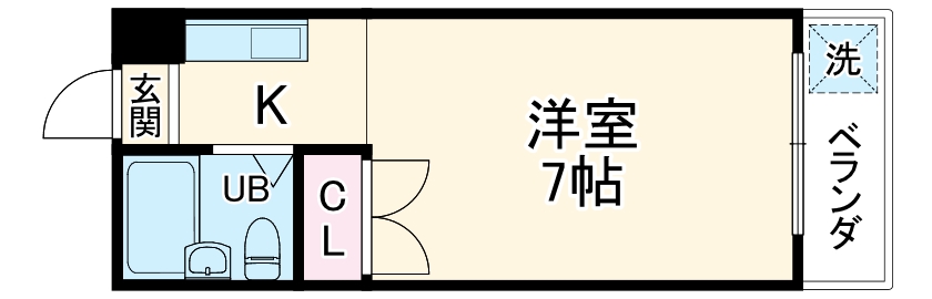 バルーンクラブ2の間取り