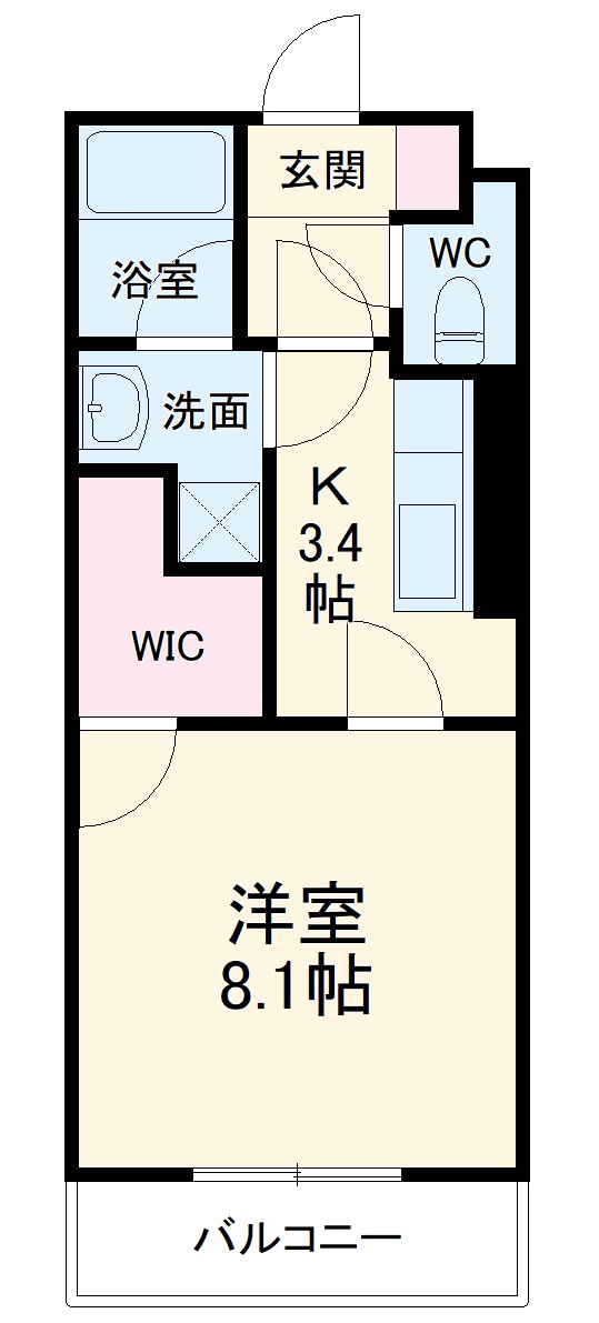 ソレイユ ルヴァンの間取り