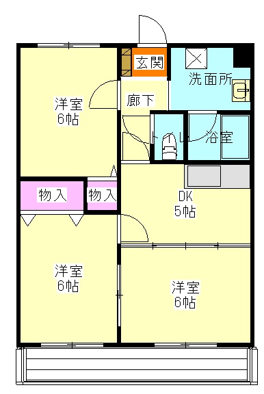 レジデンス・ラ・セーヌの間取り