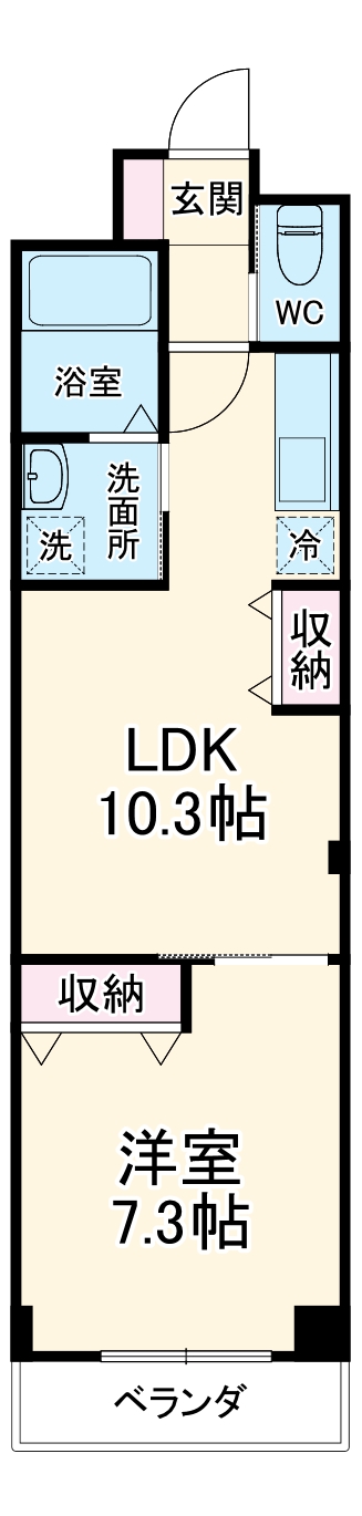グレイスヴィラ湘南の間取り