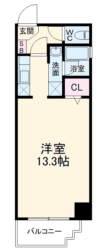Sun State上飯田の間取り