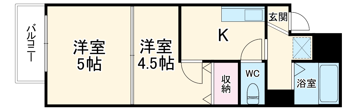 アルティスタ三条の間取り