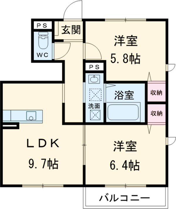 ルフレの間取り
