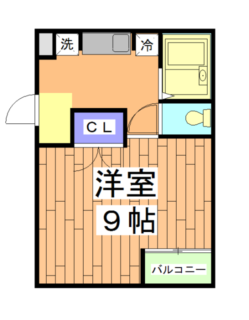 コモド嵯峨の間取り