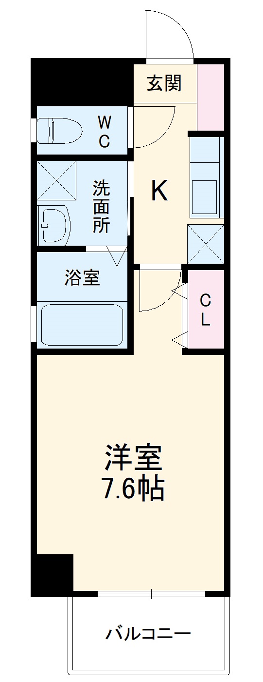Sun State白壁の間取り