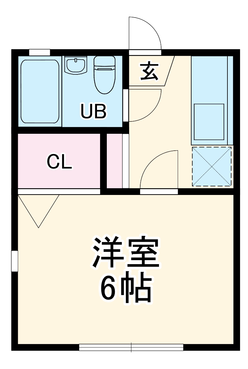 プチメゾンの間取り