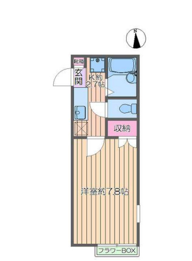 ウィステリア ガーデンの間取り