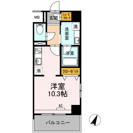 黄金森ガーデンⅡの間取り