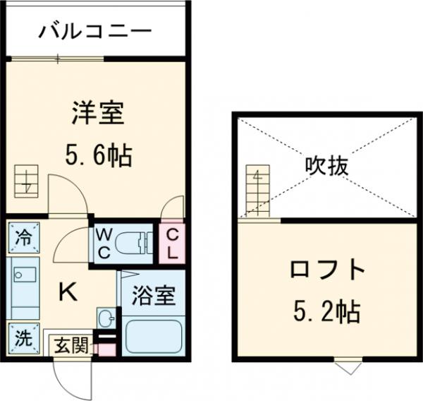 グランディア西新井の間取り