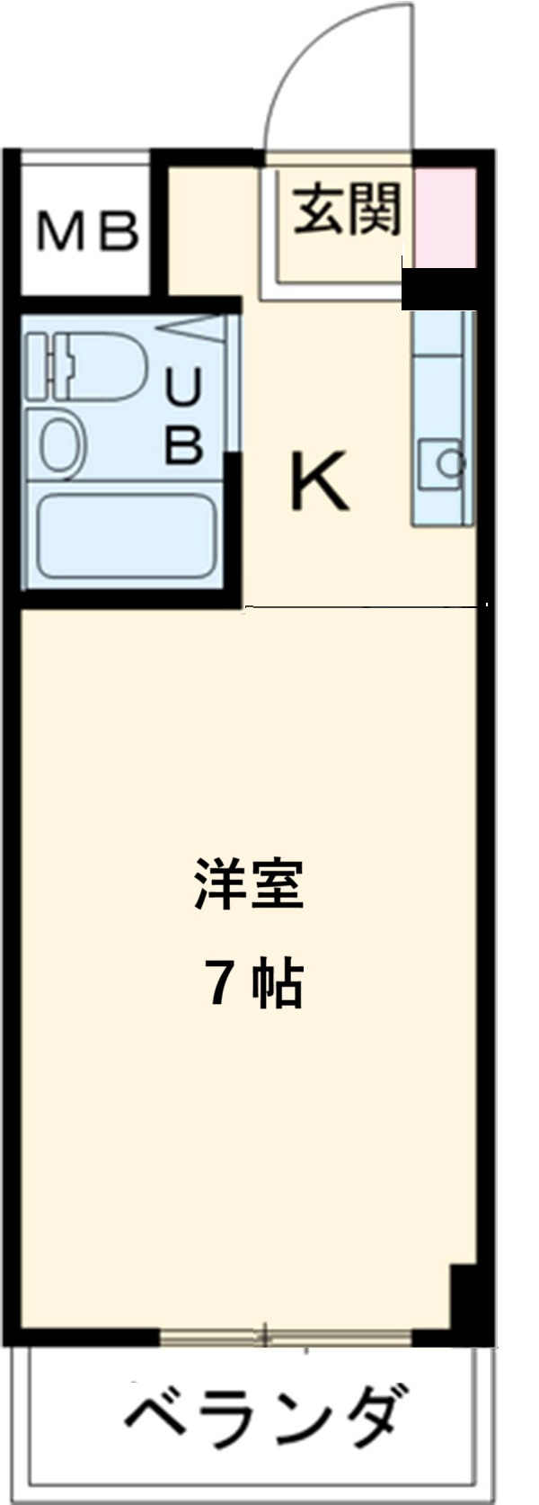 ウエストヴィラージュ2の間取り