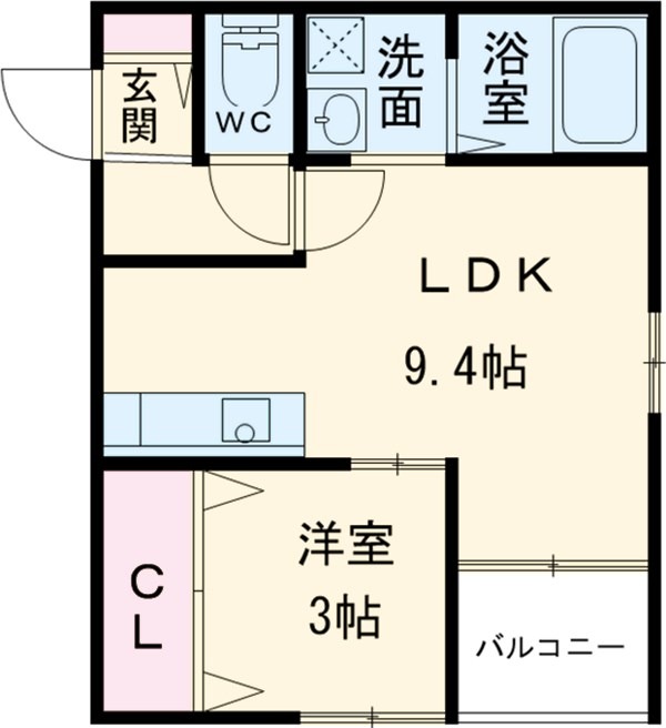 REGALEST黒川の間取り