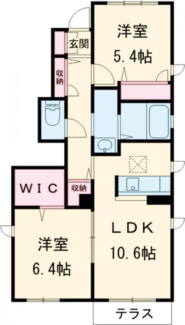メゾン嵐桜の間取り