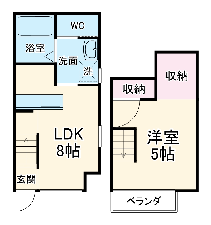 元町ハウゼの間取り