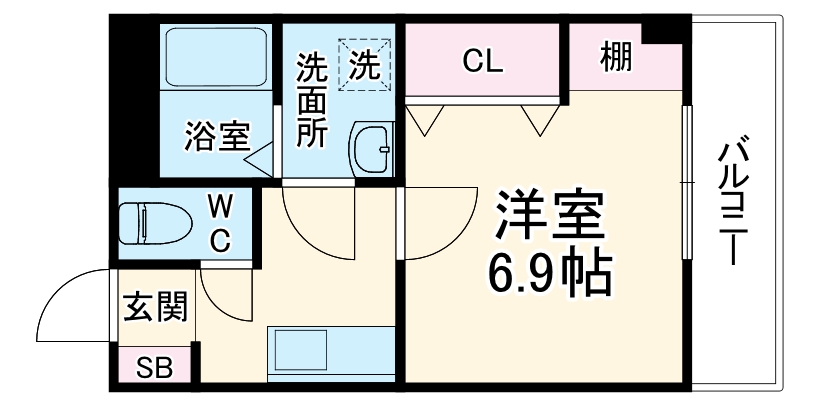 シティコート上小田井の間取り