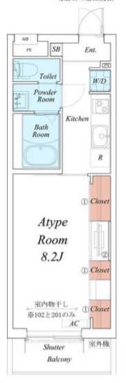 リブリ・レオサードの間取り