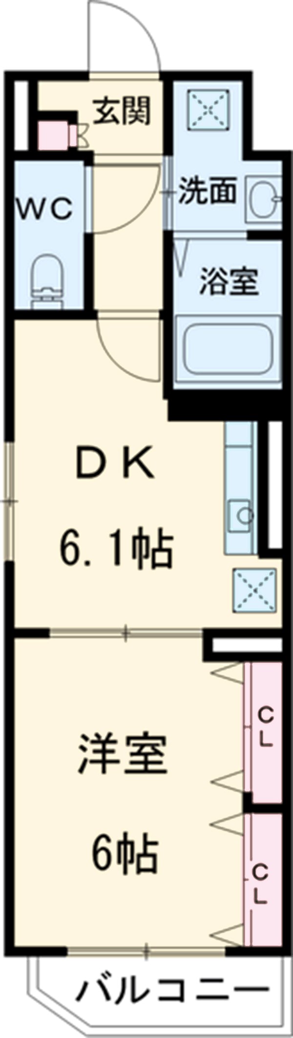 ラガールの間取り