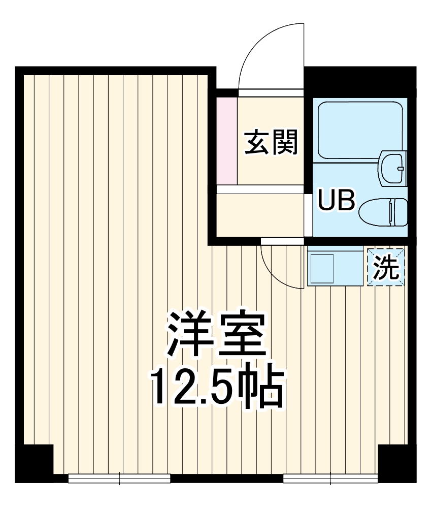 吐月館の間取り