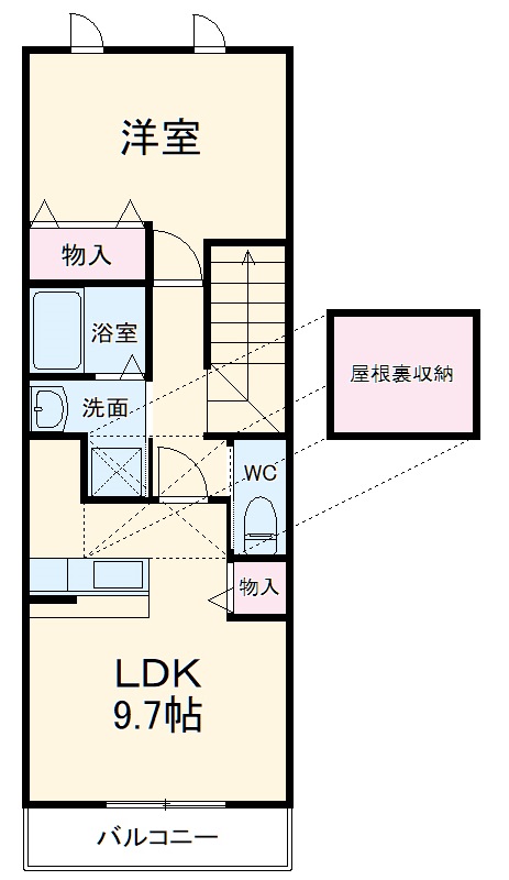 ソレイユの間取り