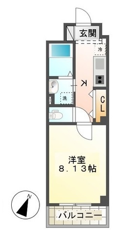 Wing Courtの間取り