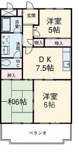 メゾン神宮の間取り