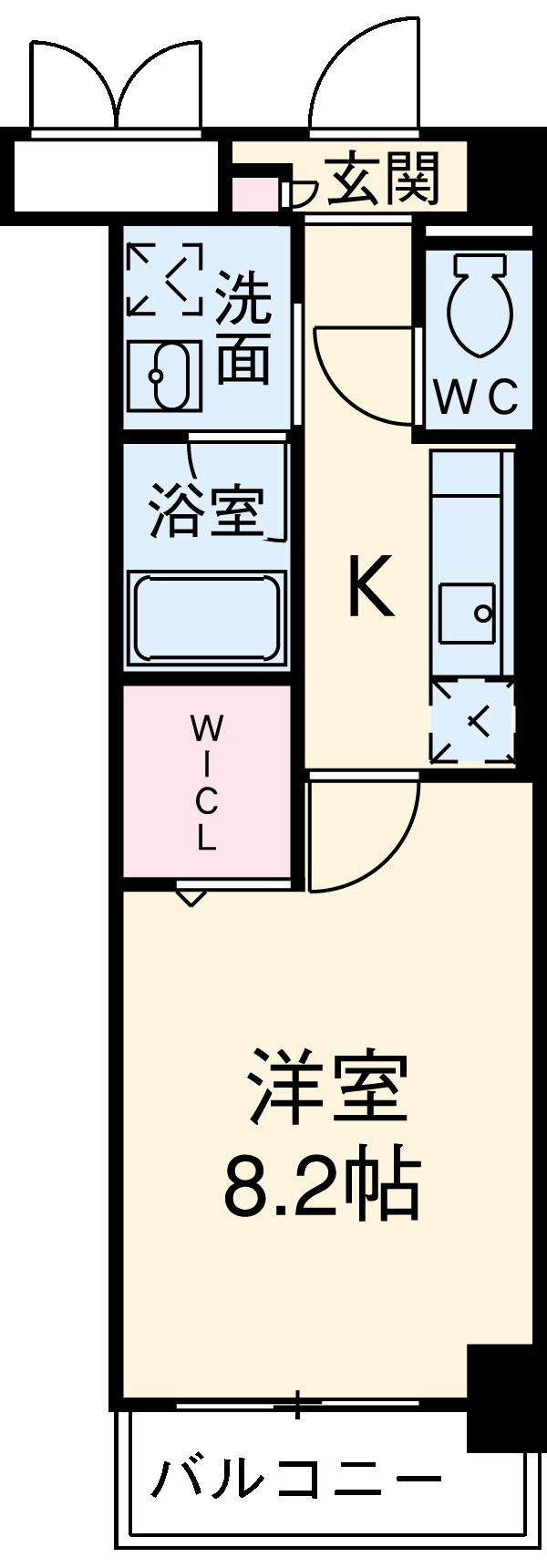 アロハパレスの間取り