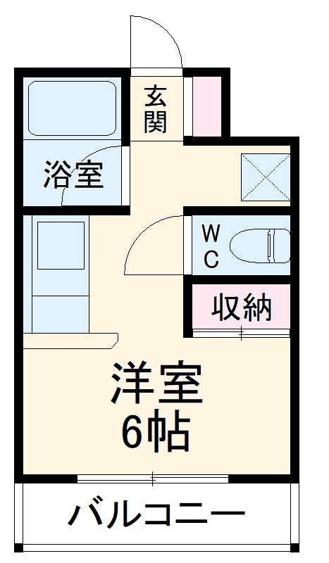 モリス東川口の間取り