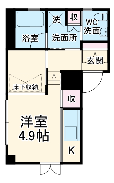 Plumeria鶴舞の間取り