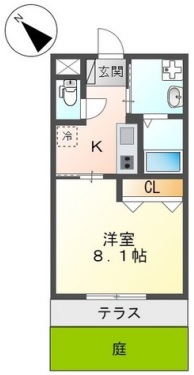 サン　フォレストⅡの間取り