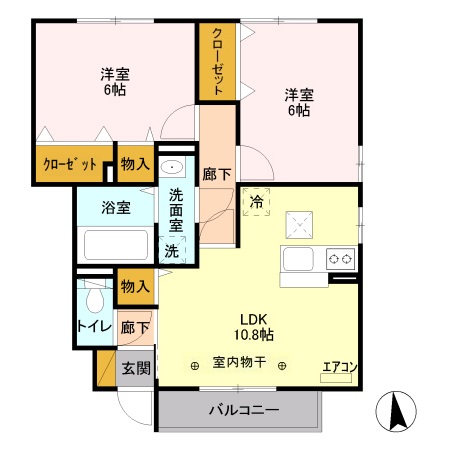 ウィットの間取り