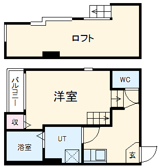 グリーンハイツ伝馬の間取り