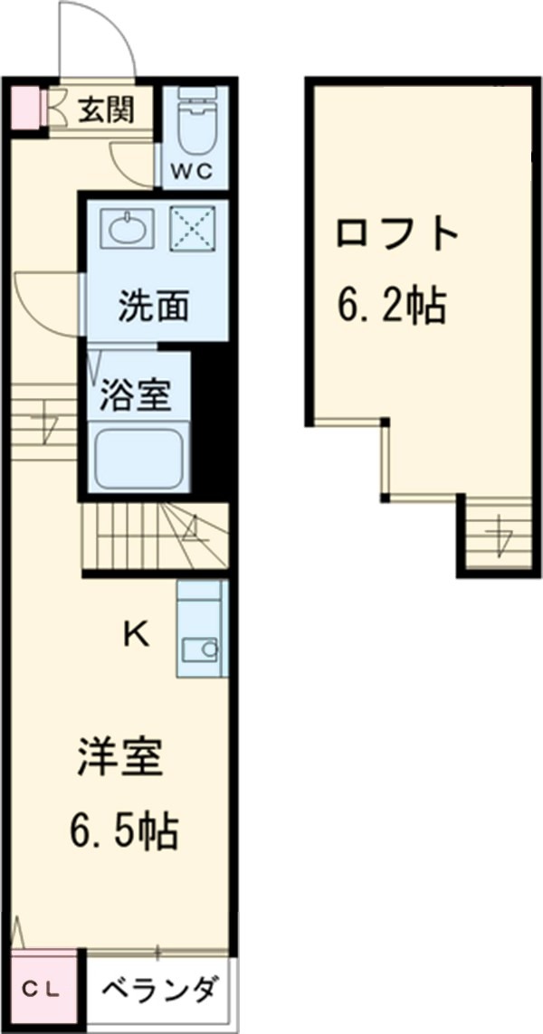 Flourish clubの間取り