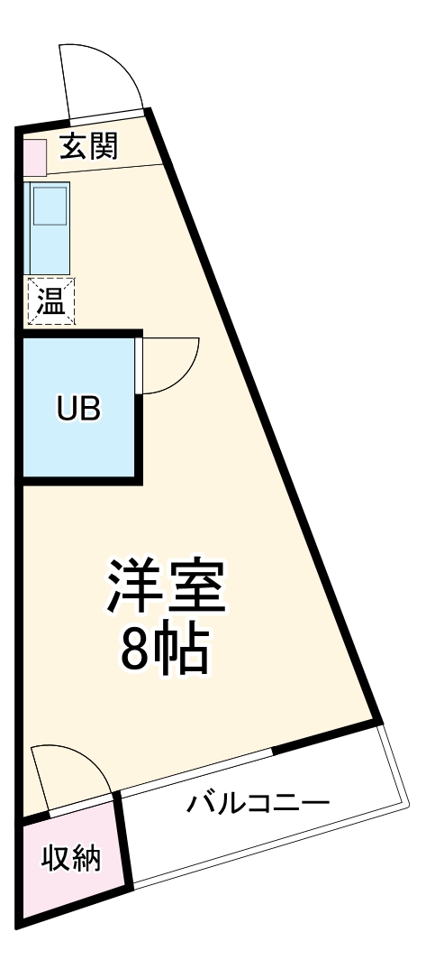 イルボーンキャステロの間取り