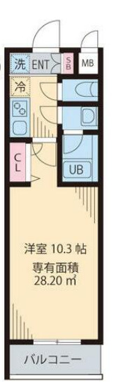 ブラン ノワールの間取り
