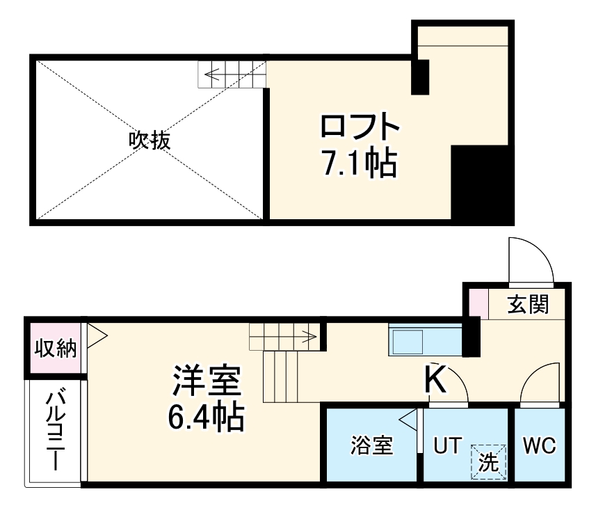 Stella星宮の間取り