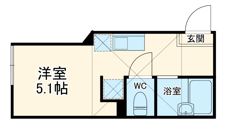 プライムテラス東海大学前Ⅲの間取り