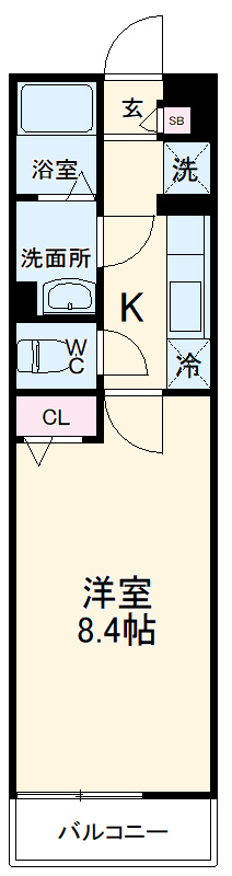 リブリ・植田西の間取り