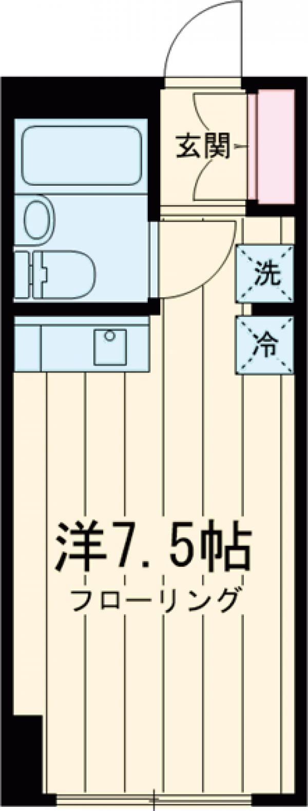 カーサドルチェの間取り