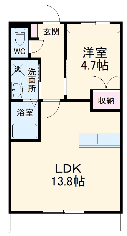 エテルナ・Sプエブロの間取り