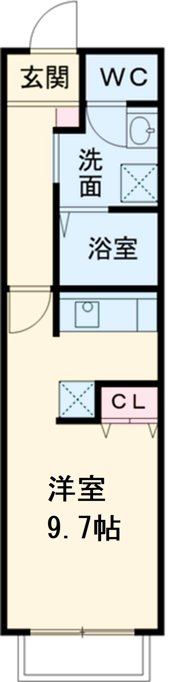 アリエッタ伝馬の間取り