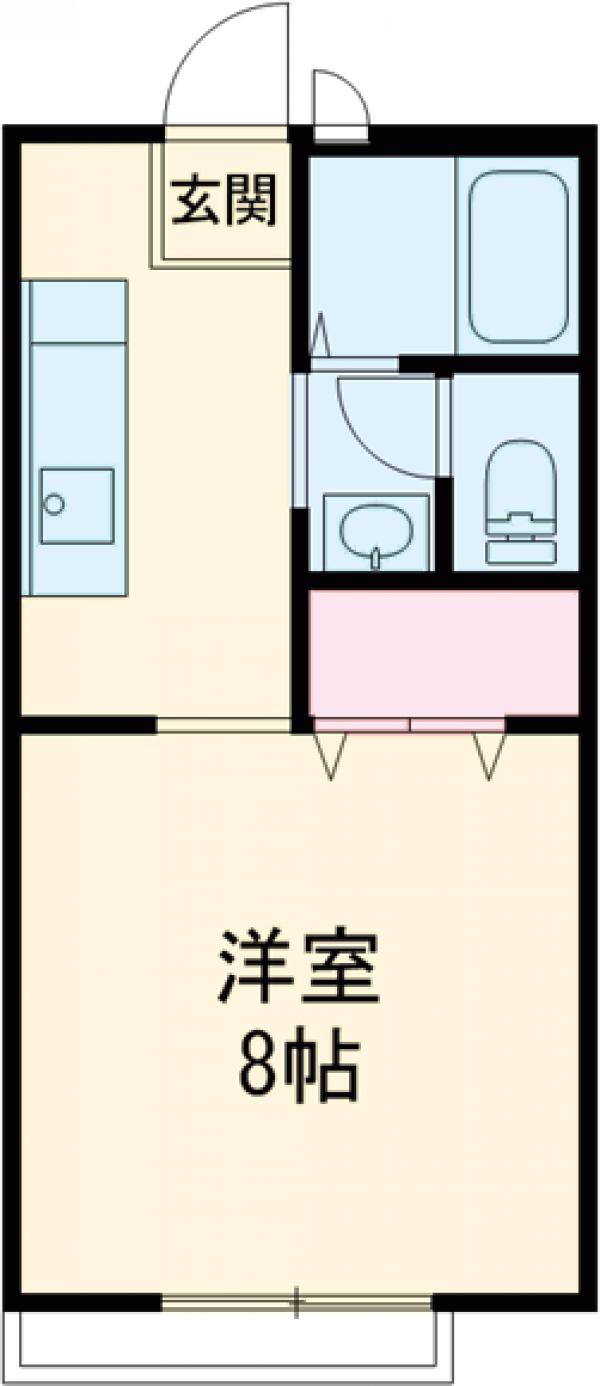 プチメゾン Ⅲの間取り