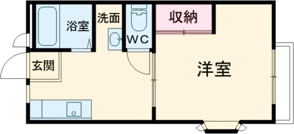 プリオールYOSHIDA A棟の間取り