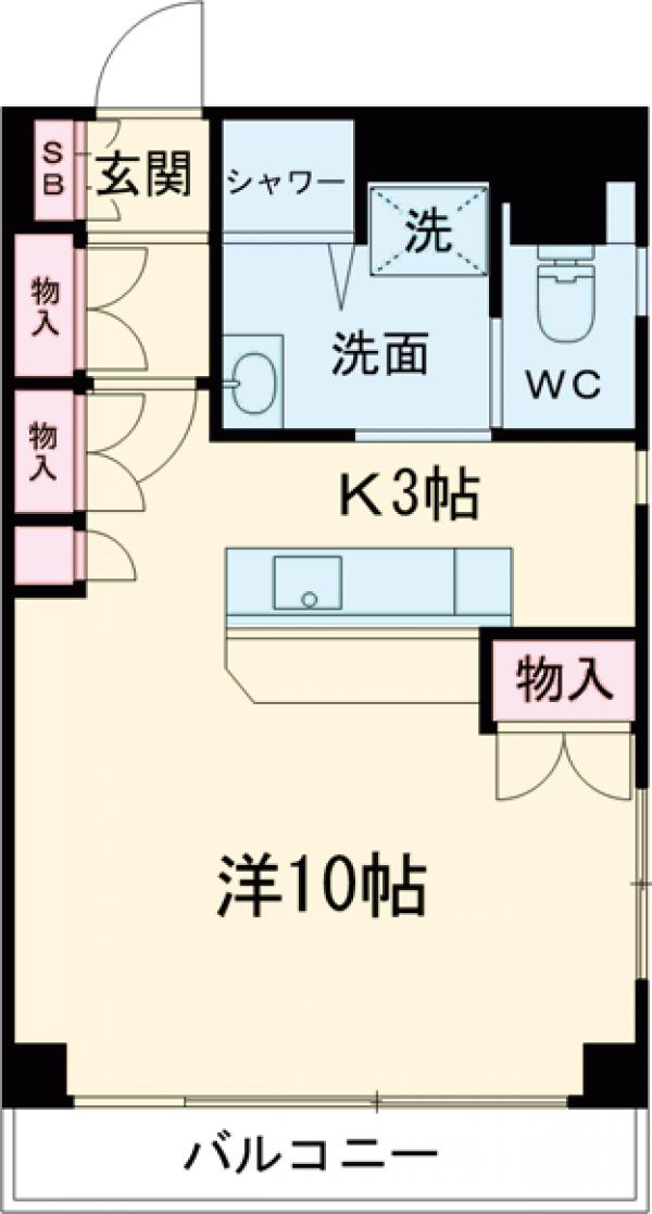 ロックシャインの間取り