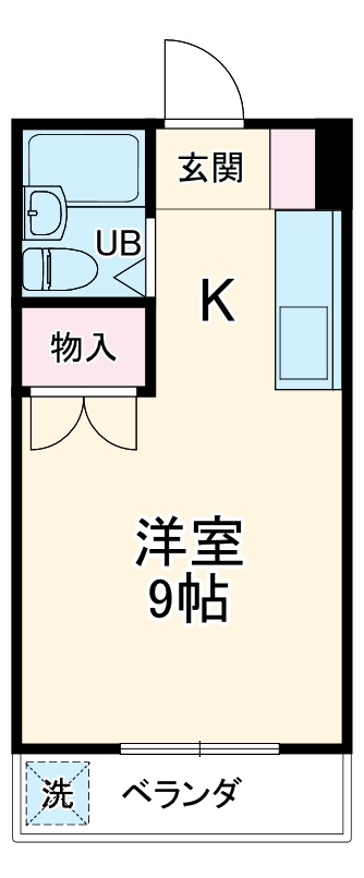 メゾン安田の間取り