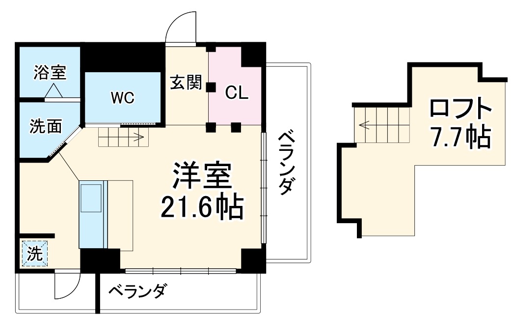 神田ヴィレッジの間取り