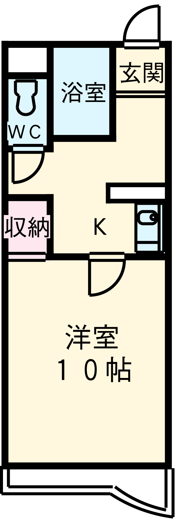 サウスプラザの間取り